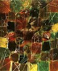 Paul Klee Canvas Paintings - Cosmic composition